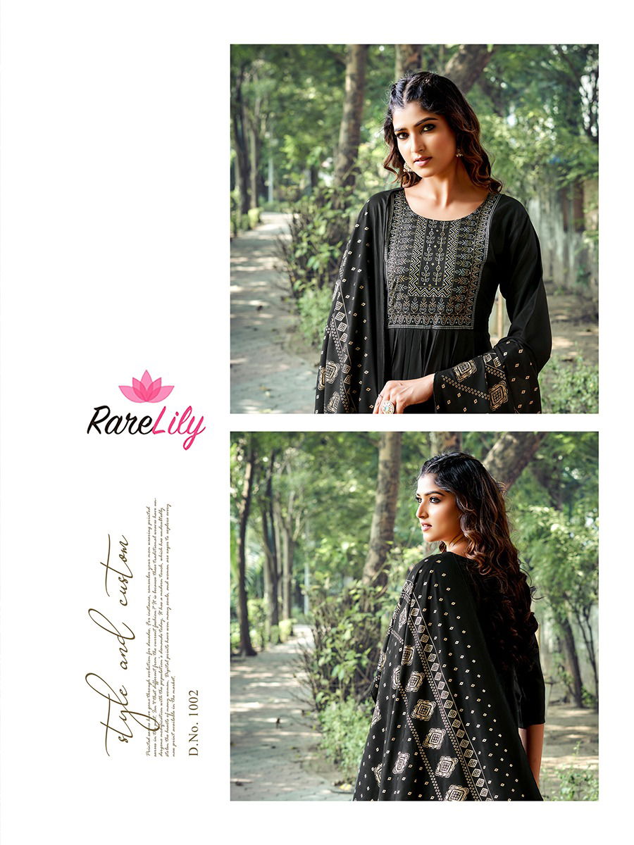 Rare Lily Avantika Vol 1 Heavy Printed Kurti With Dupatta Catalog
